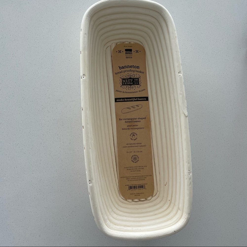 Bread proofing basket or decor